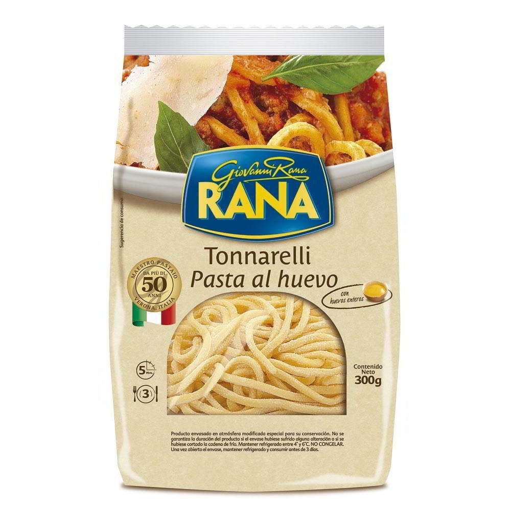 Pasta Fresca Tonarelli Al Huevo 300 g Rana