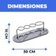 thumbnail image 2 of Soporte Porta Cepillos Pasta Dental Absorbente Diatomita Gris, 2 of 9