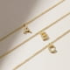 thumbnail image 3 of Pulsera HESHPAWS S925 Sterling Silver Inicial A-Z Plata, 3 of 3