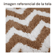 thumbnail image 3 of Alfombra Entrada Hogar Limpiapiés Peluda Zigzag 80x50cm, 3 of 3