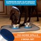 thumbnail image 5 of Tazones para Perro Master Pet Supply 950 ml Azul Marino - Pack de 2, 5 of 9