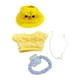 thumbnail image 1 of Conjunto De Ropa Para Muñecas, Suave, Para Hacer Tus Propias Muñecas, Para Niños De 5 A 7 Años, 8 A 10 Años, Con Colgante, Sombrero Amarillo, 1 of 3