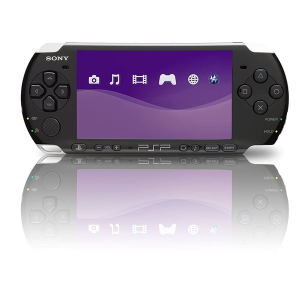 psp3000！ Sony Playstation PSP 3000 Core Pack Negro Piano - Reacondicionado