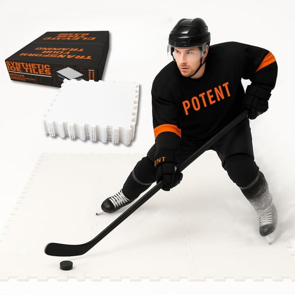 Baldosas sintéticas patinables para hockey sobre hielo Potent (1 caja, 2 m²)