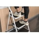 thumbnail image 3 of Escalera De Tijera Metalica 2 Peldaños Mirlo 902 Plegable Blanco, 3 of 6