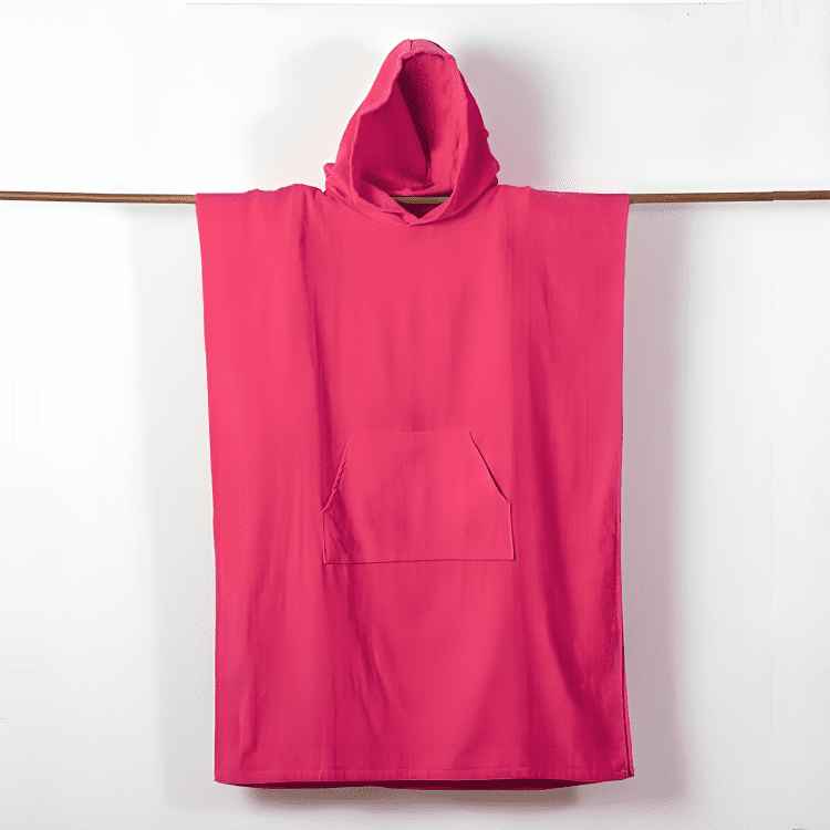 Poncho De Playa 70×100 Cm./ Fucsia – Mashini