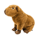thumbnail image 2 of Peluche Capibara Sentado con Peso 30 cm Buinzoo, 2 of 3