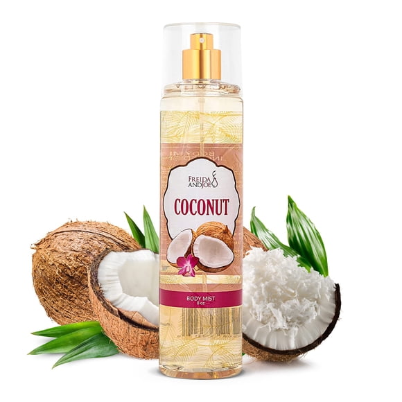 Body Mist Freida and Joe, lujosa fragancia de coco, 240 ml