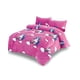 thumbnail image 1 of Cobertor De Invierno Diseño Unicornio Con Arcoiris Plush Con Chiporro Plaza Y Media S42, 1 of 3