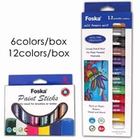 Barras De Pintura 12 Metalicos Sf2046 Foska