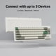 thumbnail image 4 of Teclado Keychron Q2 Max Inalámbrico RGB Hot‑Swap Blanco, 4 of 9