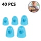 thumbnail image 2 of Protectores de dedos de silicona para guitarra, protectores de dedos para guitarra, protectores de dedos para ukelele, protectores de dedos para bajo, 5 tamaños, 40 unidades, 2 of 8