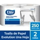 thumbnail image 1 of Toalla de papel Elite plus Evolution 2x250 mts cod. 40254 blanco Desechable, 1 of 5