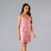 Camisola Satin Encaje Escote Flores Mujer 33951-273