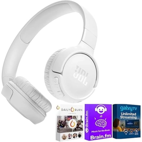 Audífonos Inalámbricos Jbl Tune 520Bt Plegables Blancos 57H