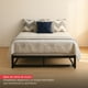 thumbnail image 5 of Base para Cama Europea Acero y Madera 150x190 cm 2 pza Nova Vincenzi, 5 of 10