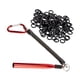 thumbnail image 4 of Herramienta Wacky Rig, Herramienta para Aparejos de Pesca, Accesorios para Aparejos de Pesca, Aleación de Aluminio con 100 Juntas Tóricas de Pesca, He Rojo, 4 of 5