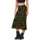 thumbnail image 4 of INSPIRE CHIC Falda Floral para Mujer con Cintura Alta Elástica de Malla Cola de Pescado Otoño Invierno Elegante Falda Midi XS Verde Oliva, 4 of 6