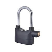 Importclick - Candado Antirrobo Inteligente Sonido 3,2X9,5X10 Cm Negro