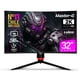 thumbnail image 1 of Monitor Gamer 32" Curvo QHD 1440 VA 180Hz 1ms MGMG3240CQ, 1 of 5
