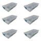 thumbnail image 1 of Pack 6 Caja Organizadora 36lts Wenco C/ Ruedas 77x39x16cm Transparente 36l Wenbox, 1 of 5