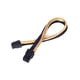 thumbnail image 1 of Cable de extensión con funda SilverStone Tek con adaptador electrónico, 1 of 7