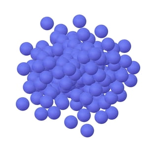 Ioensy - 150 Pelotas De Ping Pong De 40 Mm, Pelotas De Tenis De Mesa Para Actividades, Artes Y Manualidades, Color Morado