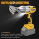 thumbnail image 4 of Tijera inalámbrica para lámina metálica Yutesiri compatible con Dewalt 20V, 4 of 7