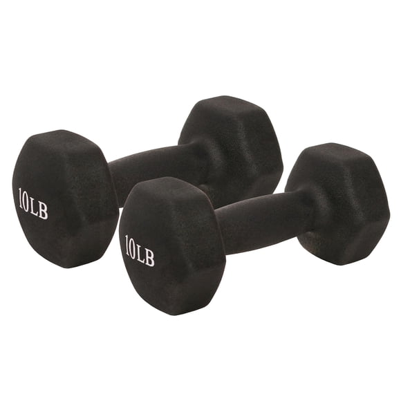 Mancuerna Sunny Health & Fitness de 4,5 kg con agarre de neopreno
