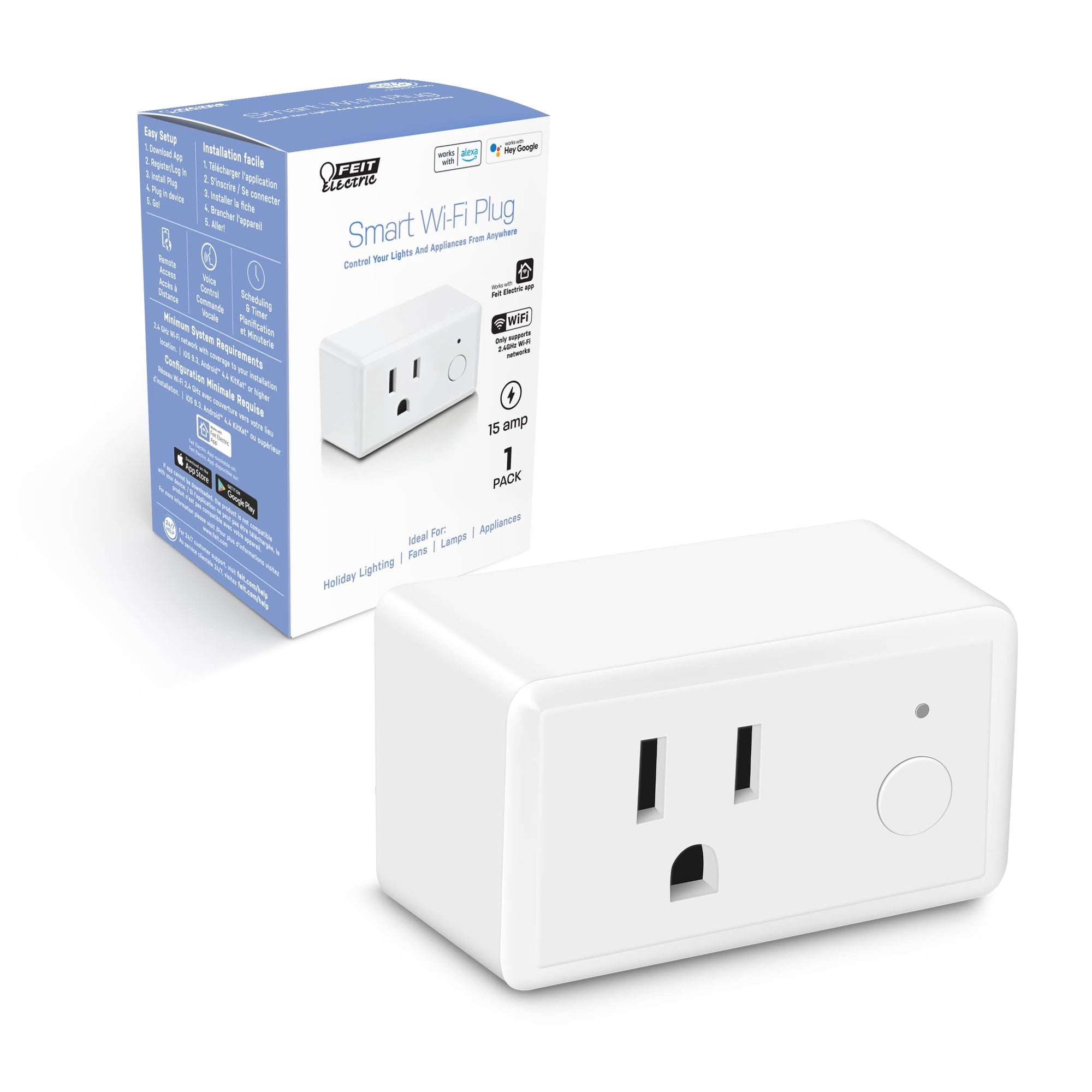 Enchufe Inteligente Feit Electric Wifi Que Funciona Con Alexa/google Home