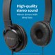thumbnail image 2 of Auriculares supraaurales Kensington USB-A Hi-Fi negros, 2 of 6