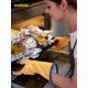 thumbnail image 4 of Manoplas de horno LANON Protection M/8 amarillas de silicona, 4 of 8