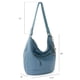 thumbnail image 3 of Bolso Hobo The Sak Sequoia Leather Maritime para mujer, 3 of 9