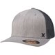 thumbnail image 1 of Gorra de béisbol Hurley Mini Icon gris jaspeado ajustada, 1 of 7
