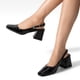 thumbnail image 3 of Zapato Taco Talón abierto Simil Charol  Mujer Weide YOU538, 3 of 8