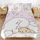 thumbnail image 3 of Cute Cinnamoroll Cartoon Duvet Cover Set Bedding Set 1 Duvet Cover And 2 Pillowcases 3D Cartoon Dog Printed Comfortable And Ultra Soft Bed Set Room Decor for Bedroom, 3 of 5