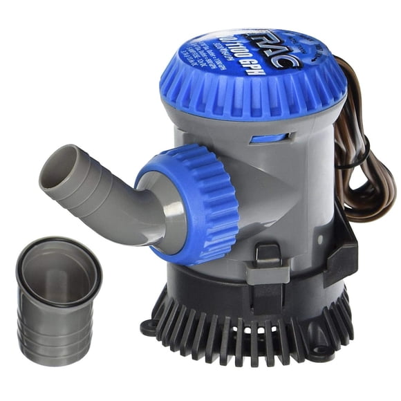 Bomba de achique Trac-Outdoor Products 800/ 1100 GPH para embarcaciones