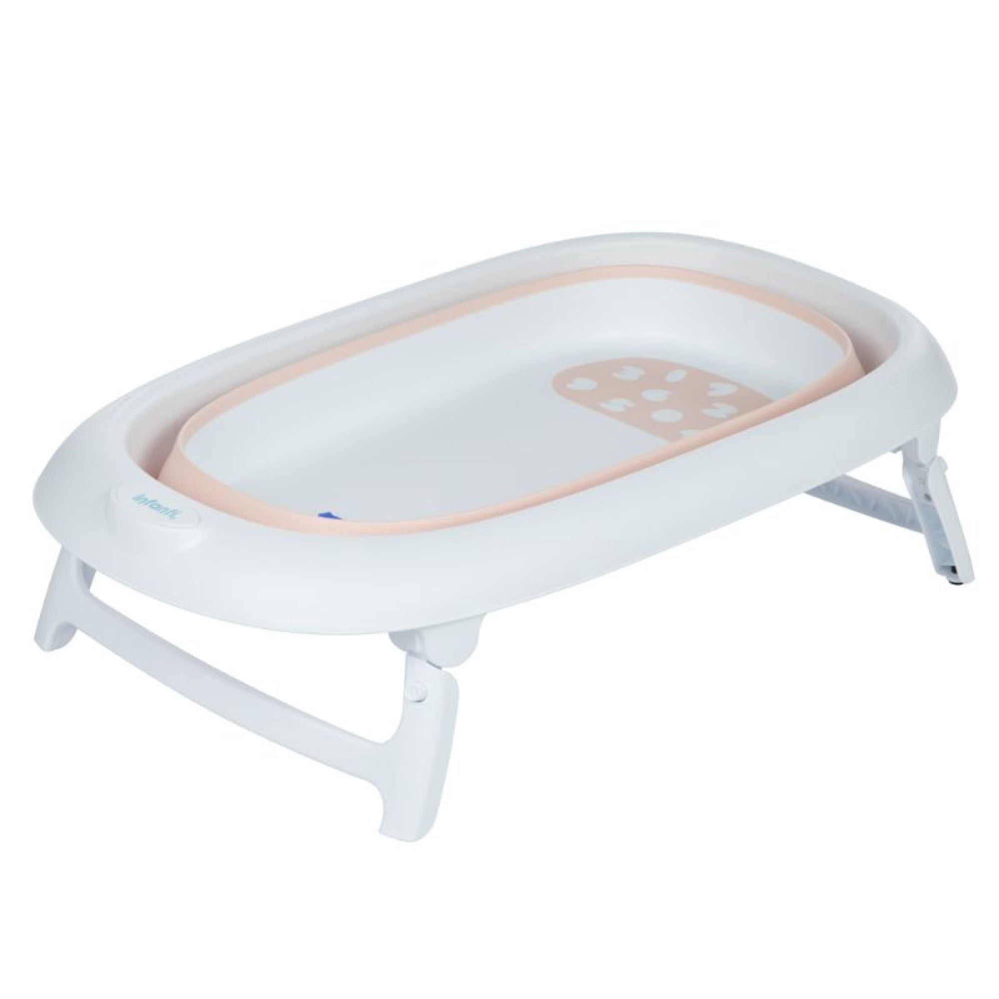 Bañera Plegable Números Rosado