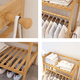 thumbnail image 4 of Perchero Organizador De Madera Colgador De Ropa De Bambú, 4 of 7