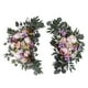 thumbnail image 1 of Arco De Boda Flores Hojas Verdes Corona De Puerta Para Telón De Fondo Adorno De Mesa, 1 of 3
