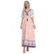 thumbnail image 2 of Vestido Largo Primavera Mujer Algodón Flores Calidad 273, 2 of 3