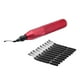 thumbnail image 2 of Kit de herramientas de desbarbado de desbarbado BS1010, eje de impresión 3d, limpieza de bordes, borde de herramienta de , ROJO, 2 of 5