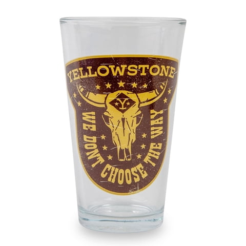 Vaso De Cerveza Silver Buffalo Yellowstone No Elegimos El