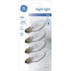 thumbnail image 1 of Bombilla GE C7 de 4 W, transparente, incandescente, paquete de 4, 1 of 1