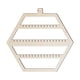 thumbnail image 1 of Soporte De Exhibición De Aretes Colgante De Forma Hexagonal Para Tienda De Collares De Perno Prisionero, 1 of 5