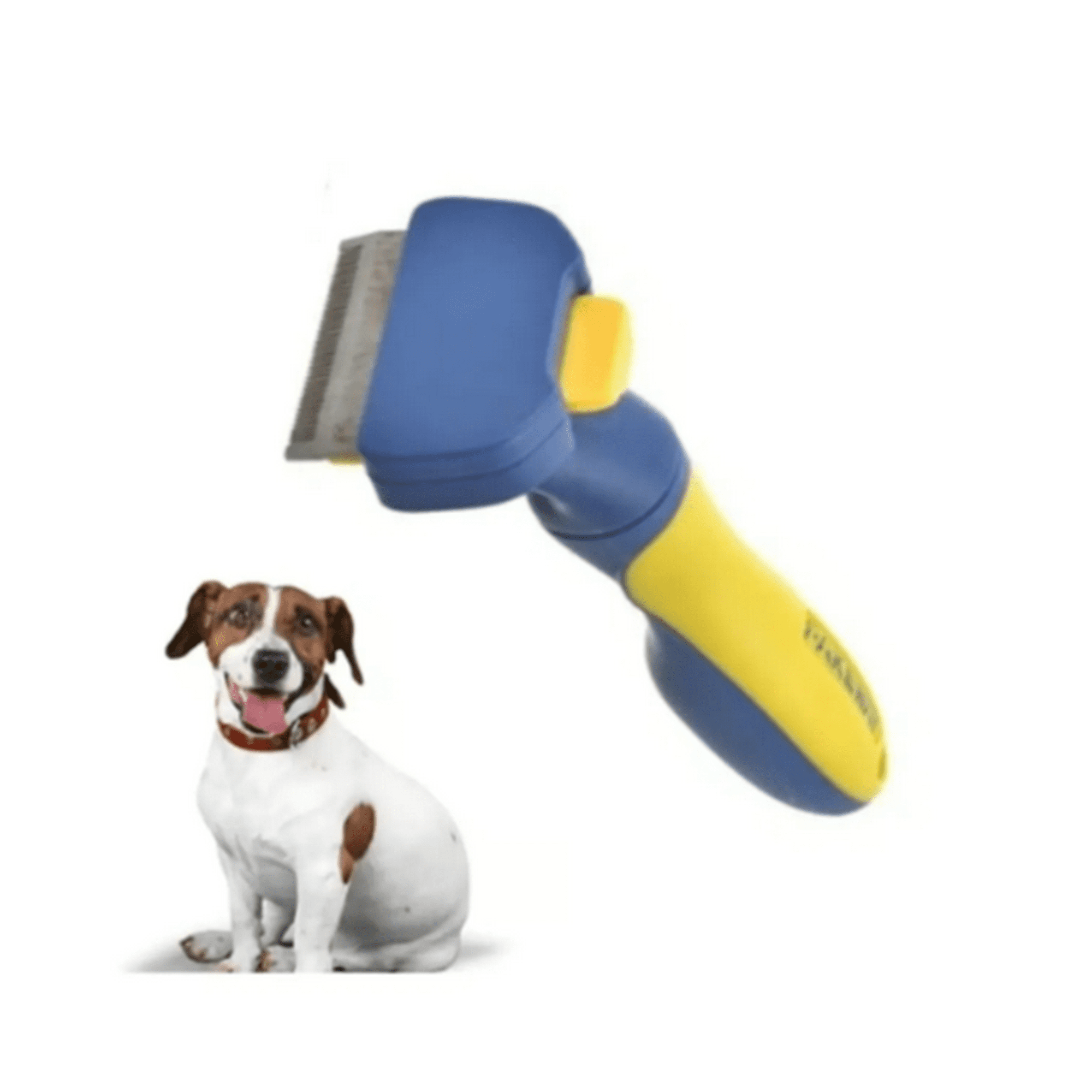 Genérico - Cepillo Para Perro Gato Mascota Deslanador Elimina Pelo