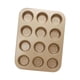 thumbnail image 2 of Molde Para Muffins Dorado Antiadherente Para Hornear, Suministros Para Hornear De 12 Tazas, Molde Para Galletas Y Pasteles, 2 of 3
