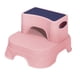 thumbnail image 5 of Taburete De 2 Peldaños Para Niños Taburete De Peldaños Doble Para Niños Pequeños Para Dormitorios Salas De Estar Rosa, 5 of 5