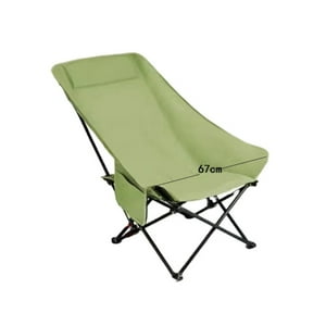 Babyluna - Silla Reposera Para Camping Reclinable Con 3 Posiciones De Respaldo