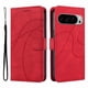 thumbnail image 4 of Funda tipo cartera con tapa para Google Pixel 10 Pro XL con tarjetero, soporte y cubierta magnética Rojo, 4 of 5